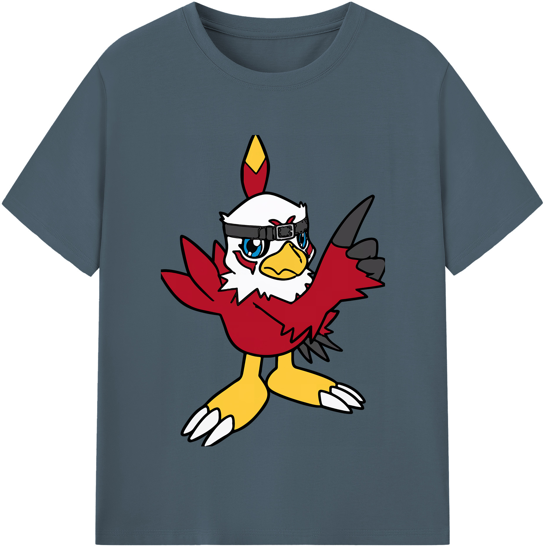 （画像用） Digimon デジタルモンスター/デジモン 綿100％半袖Tシャツ（フロントプリント）